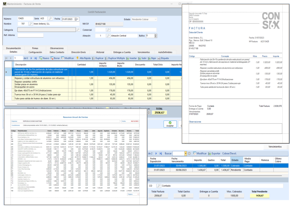 Programa Consix Facturacion VENTAS